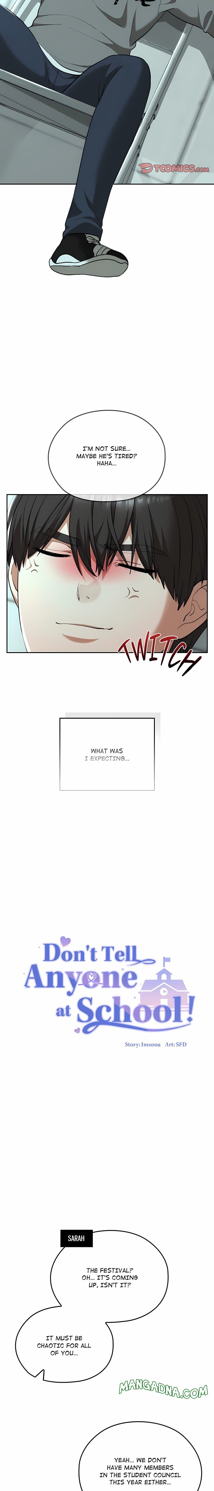 Don’t Tell Anyone at School! (Uncensored) - Chapter 33 Page 8