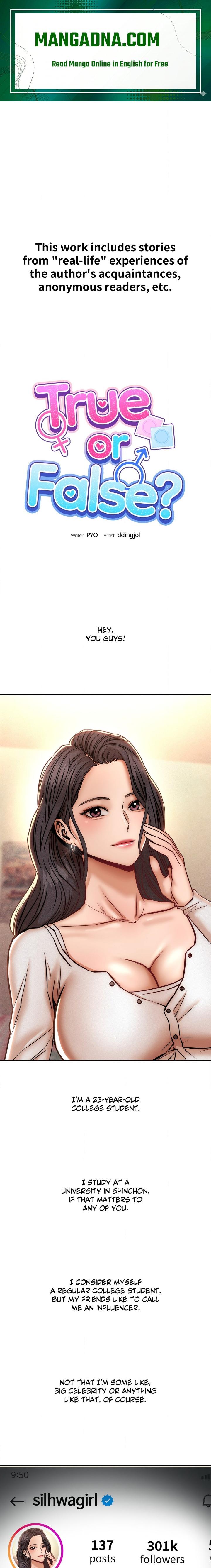True or False? (Uncensored) - Chapter 147 Page 1