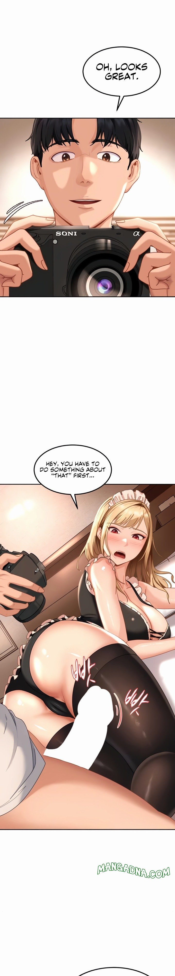 The Female Delinquent Set Her Eyes On Me - Chapter 22 Page 14