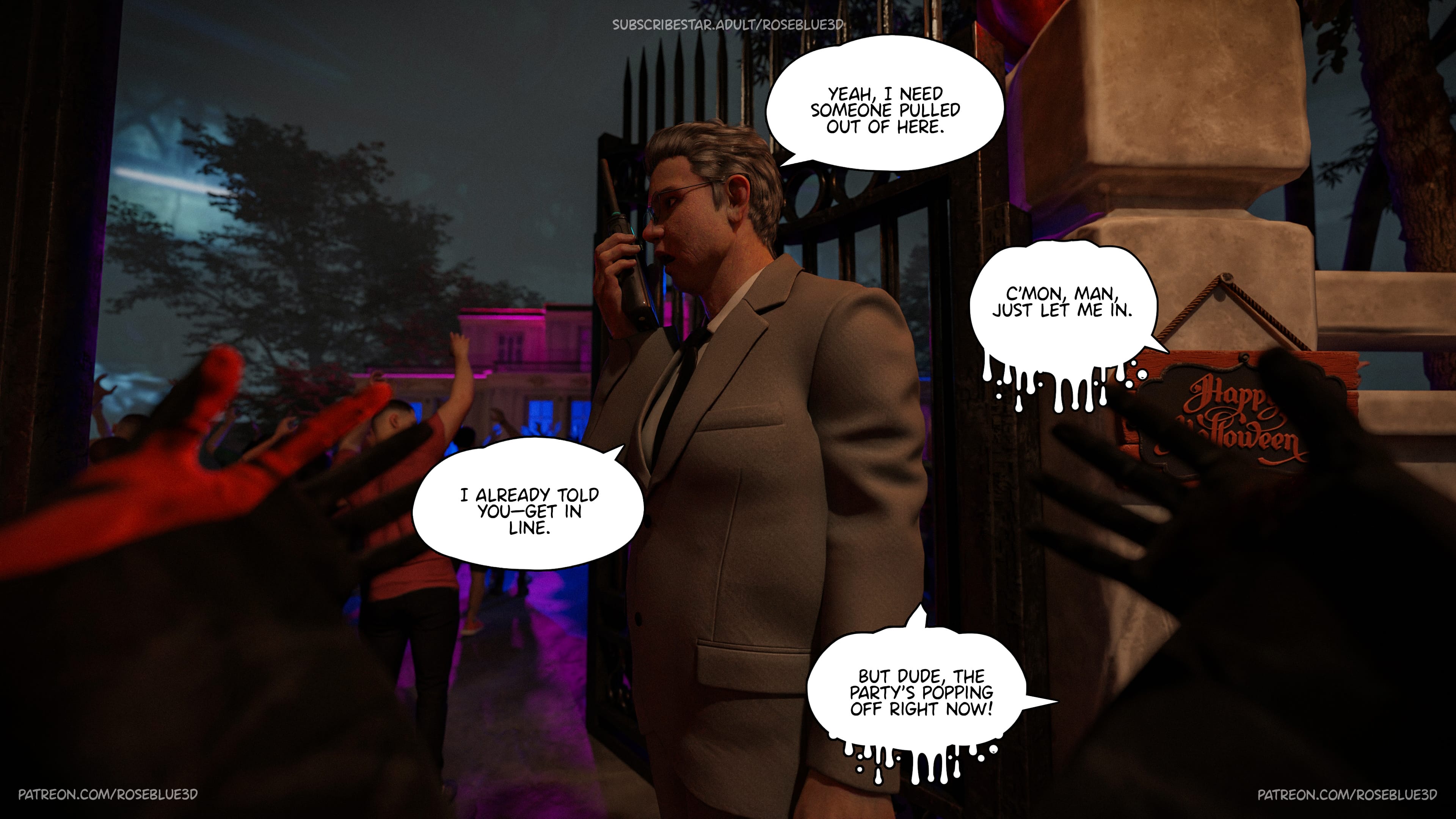 My Neighbor's Widow - Chapter 47.5 Page 3