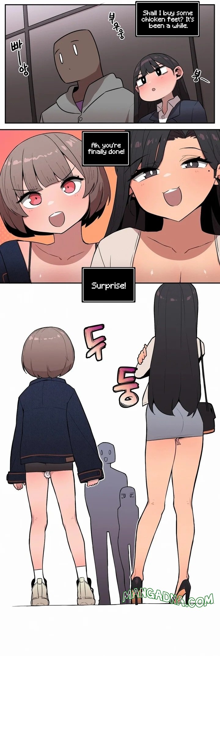 Noona and her BIG little Bro - Chapter 25 Page 10