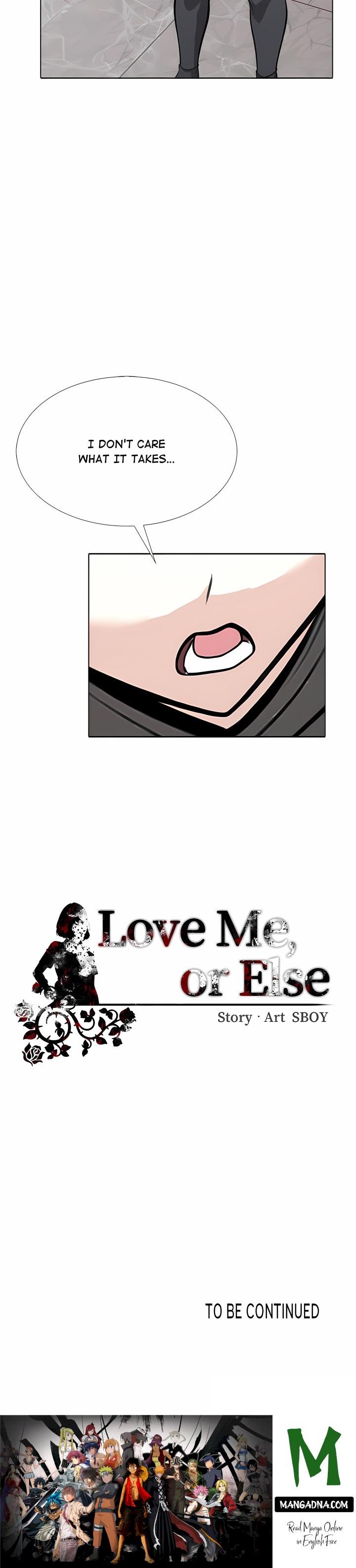 Love Me, or Else - Chapter 25 Page 22