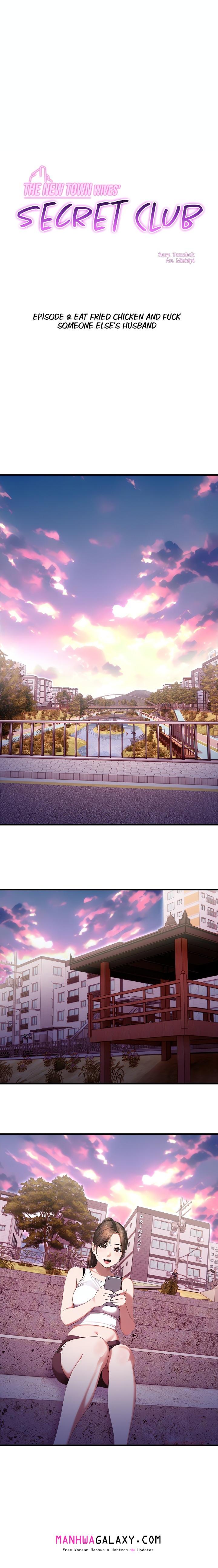 The New Town Wives’ Secret Club - Chapter 9 Page 1