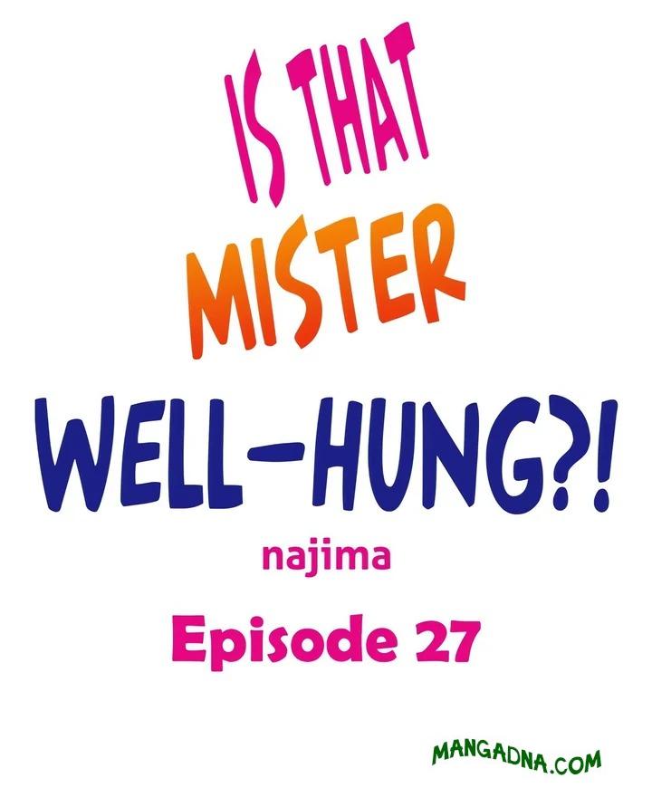Is That Mister Well-Hung! - Chapter 27 Page 1