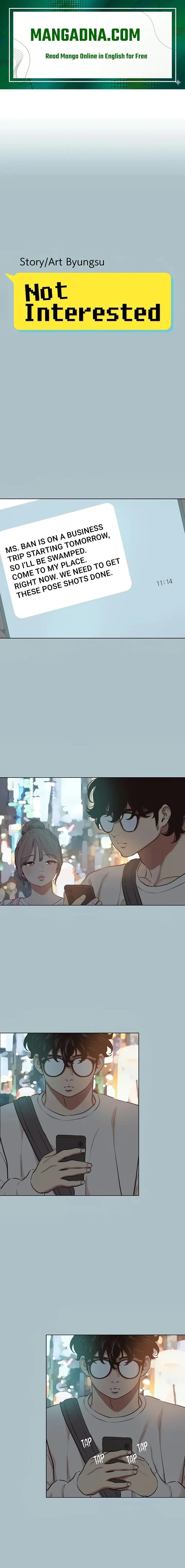 Not Interested - Chapter 44 Page 1
